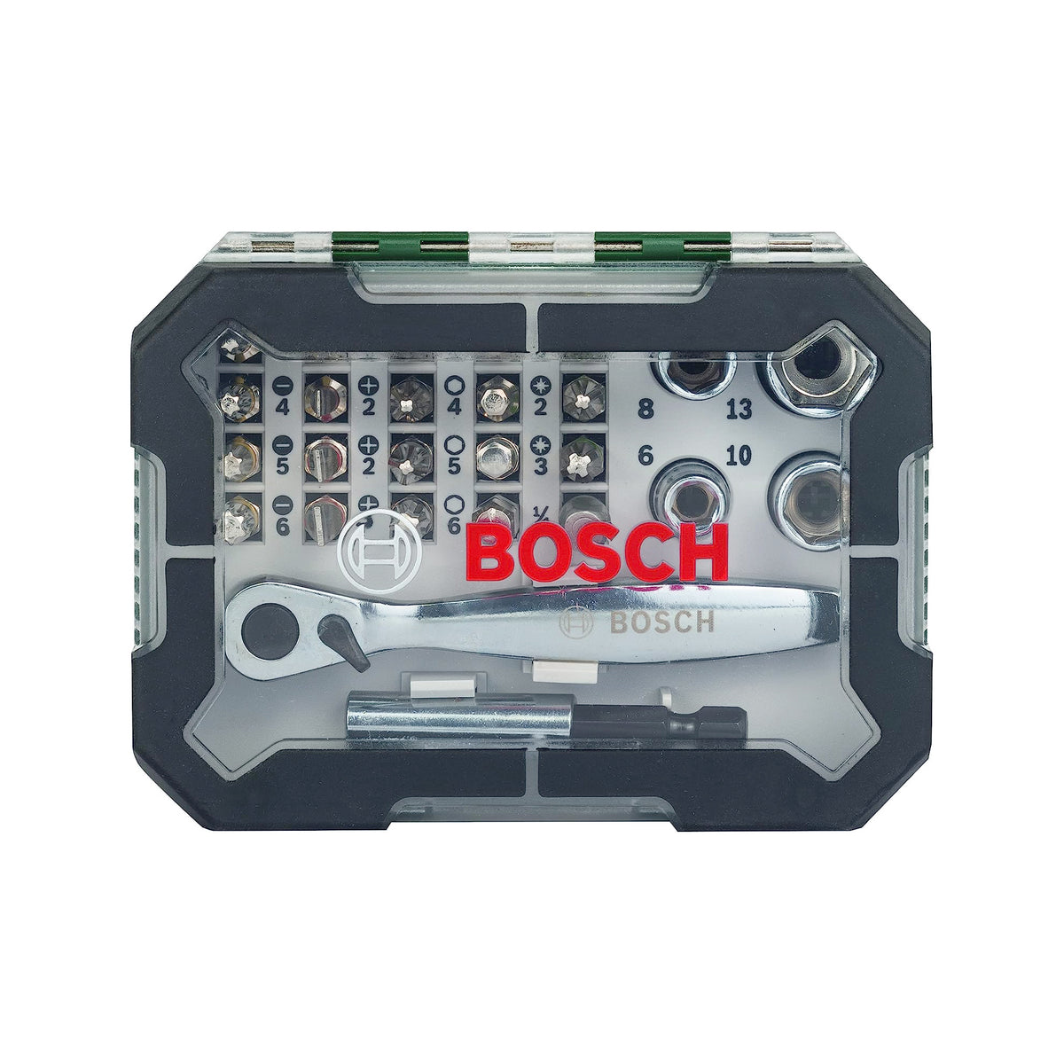 BOSCH SCREWDRIVER BIT SET 26PCS WITH RATCHET Harbor Shop Hamburg