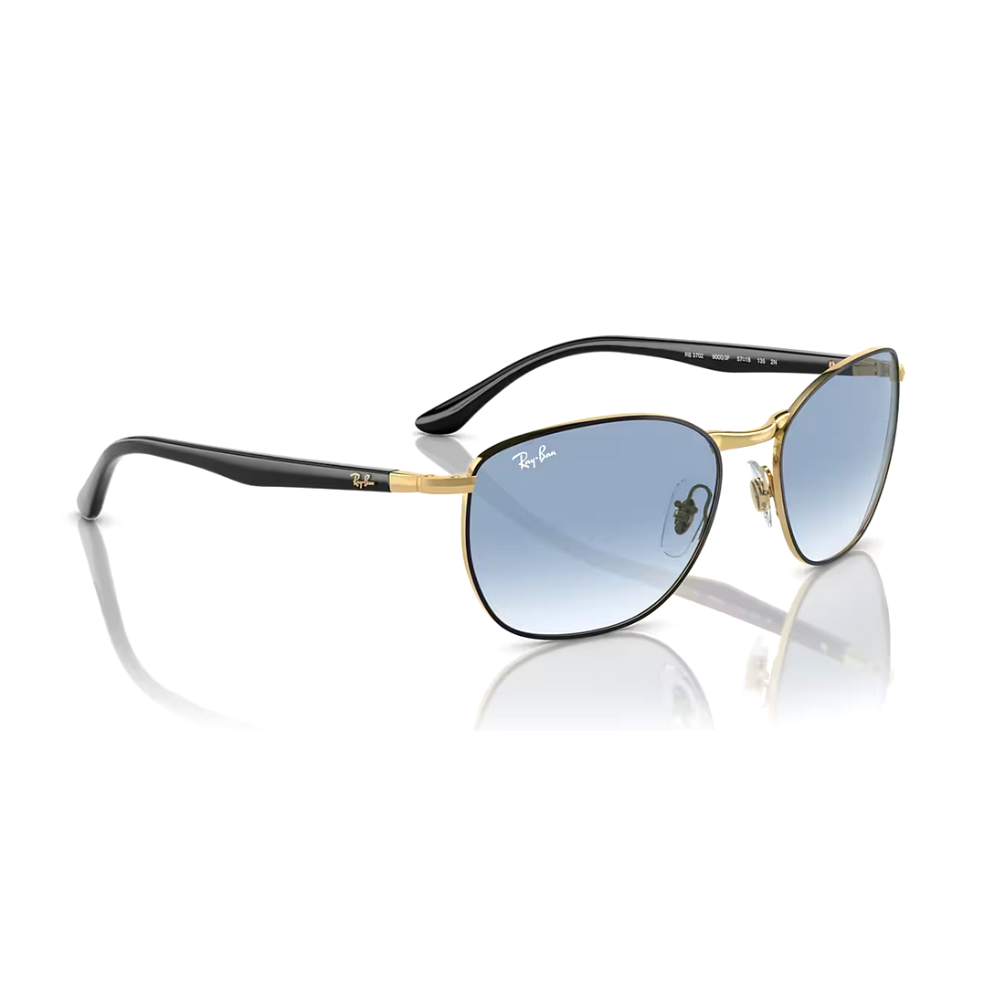 RAY BAN RB3702 BLACK ON ARISTA GRADIENT BLUE