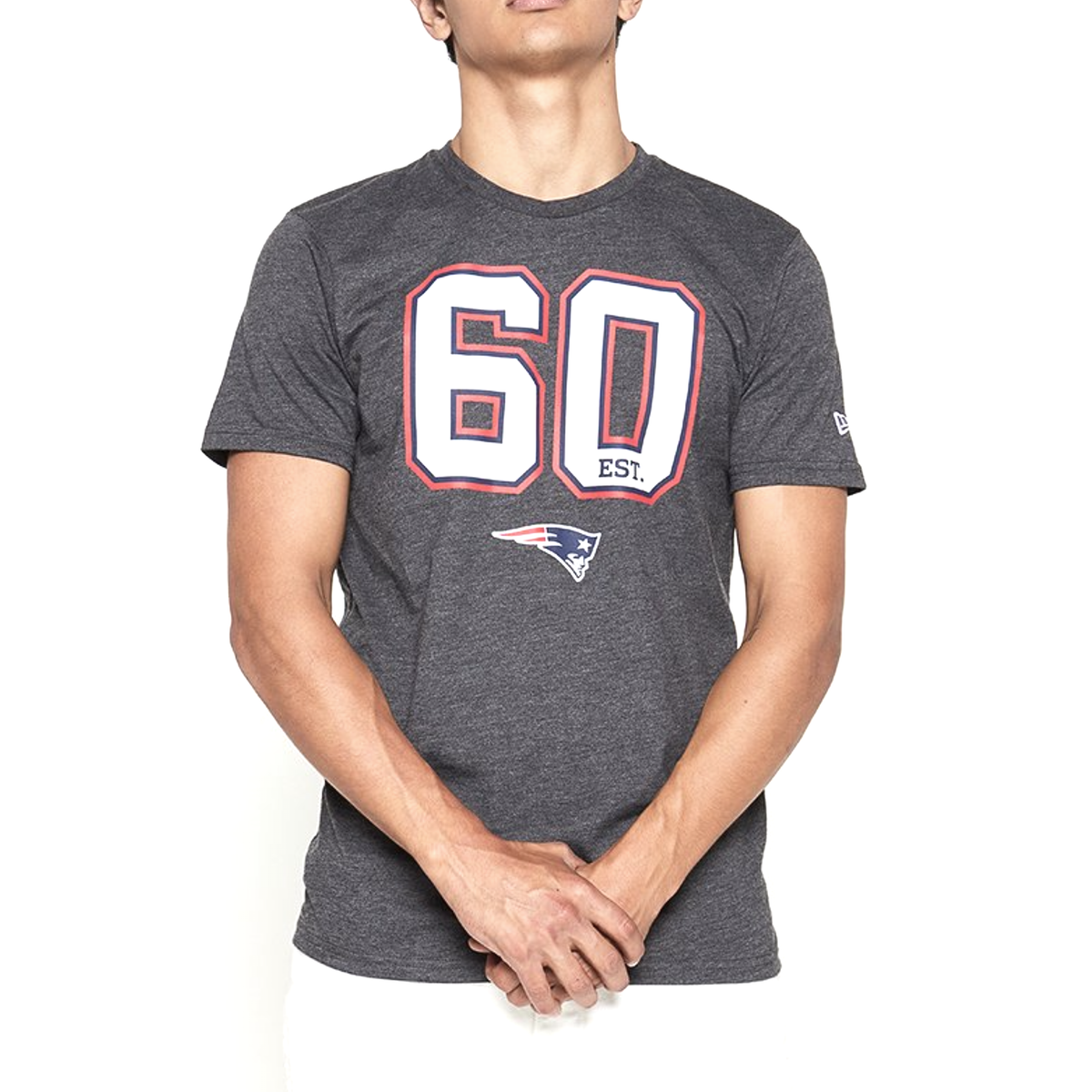 New England Patriots New Era Team Logo T-Shirt - Navy