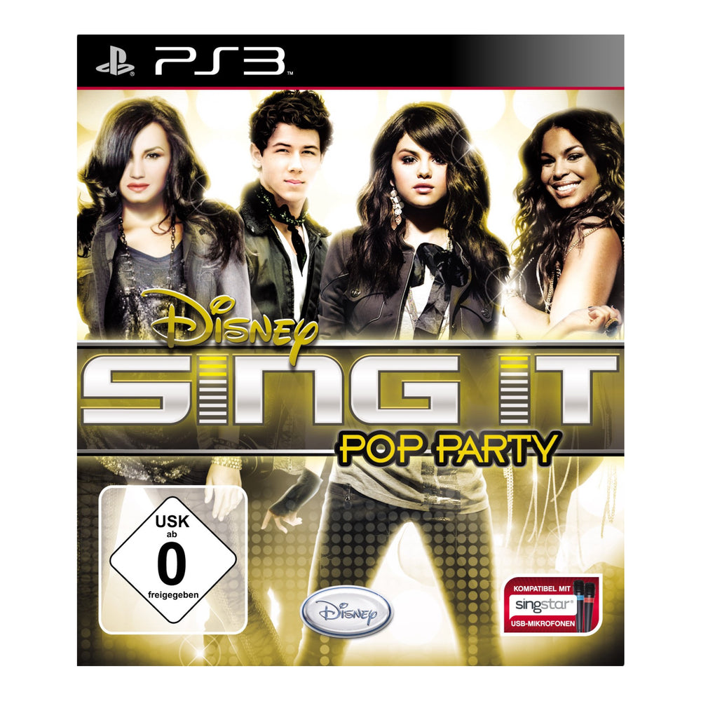 DISNEY SING IT POP PARTY PS3 PRE-OWNED