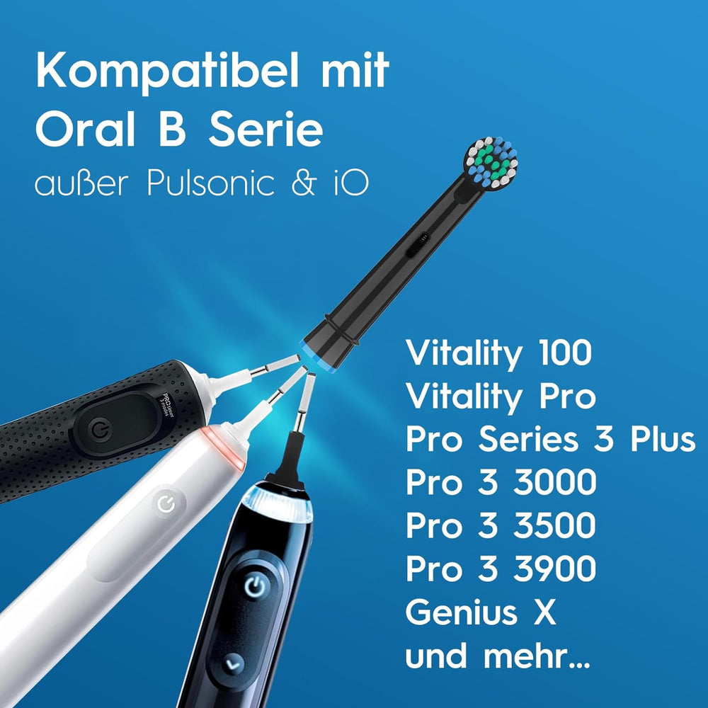
                  
                    12 BRUSH HEADS COMPATIBLE WITH ALL ORAL-B TOOTHBRUSHES
                  
                