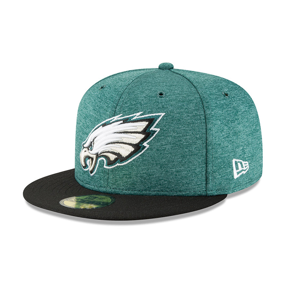 Philadelphia Eagles New Era Green/Black 2023 Sideline 59FIFTY Fitted Hat - Men's, 7 5/8 / Green/Black