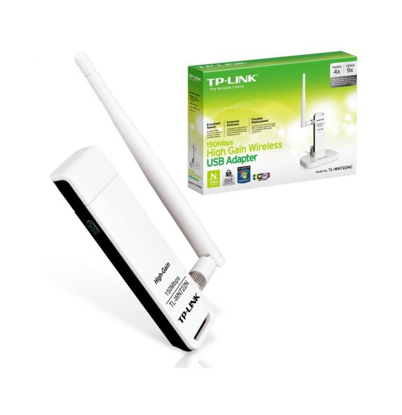 Receptor WiFi TP-Link WN722N 150Mbps