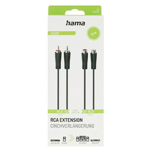 
                  
                    HAMA RCA EXTENSION CABLE 3M
                  
                