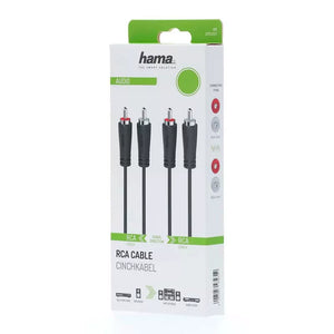 
                  
                    HAMA RCA CABLE 3M
                  
                