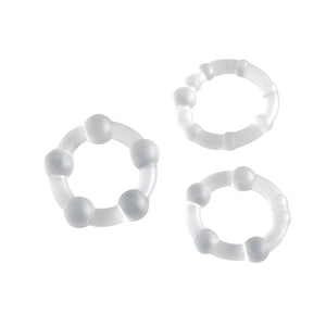 
                  
                    ST RUBBER COCK RING TRANSPARENT SIZE SMALL-LARGE 3PCS
                  
                