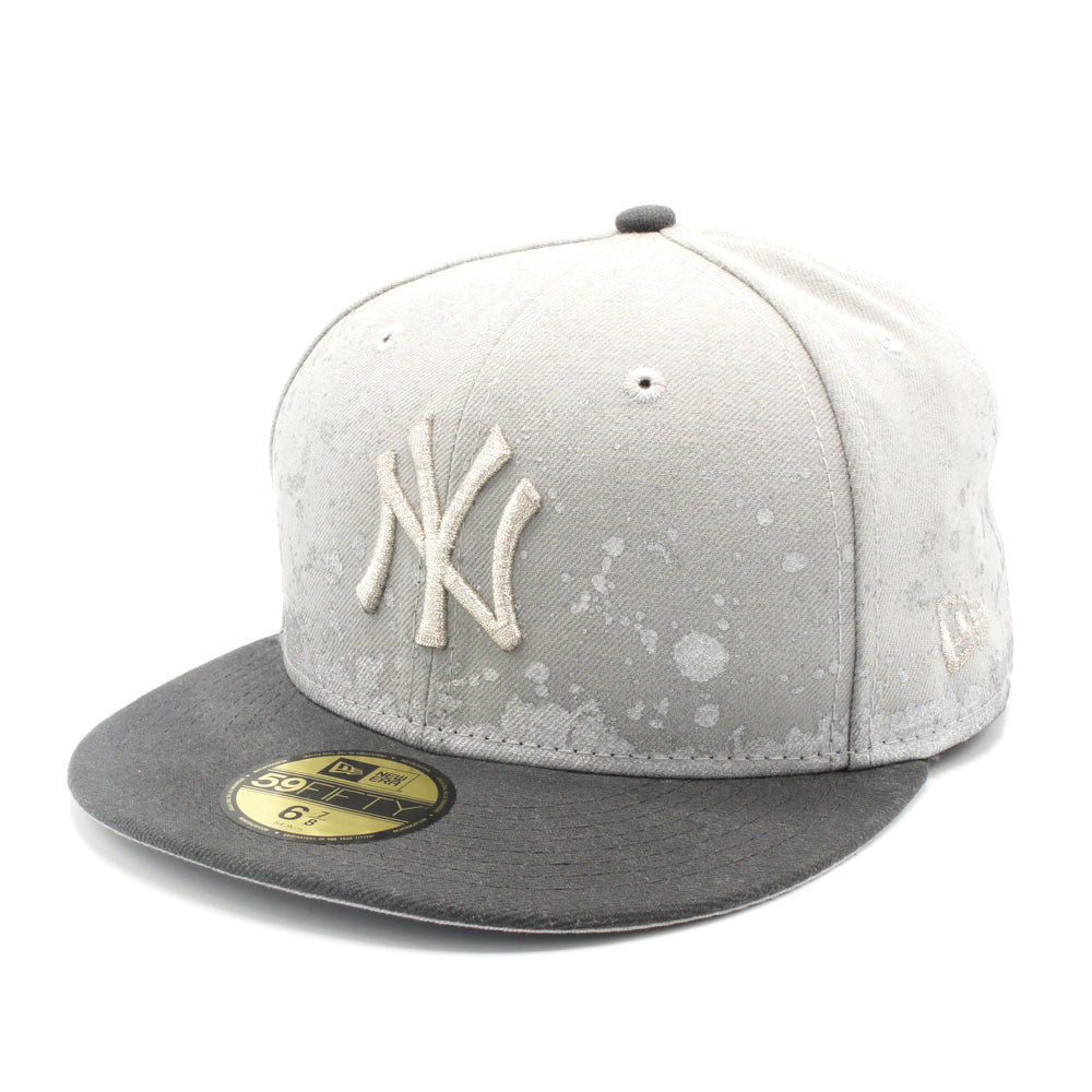 NEW ERA NEW YORK YANKEES SPLATTER GREY 59FIFTY FITTED