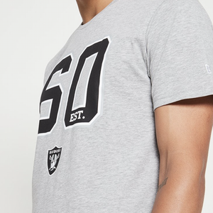 
                  
                    NEW ERA OAKLAND RAIDERS TEE GREY
                  
                