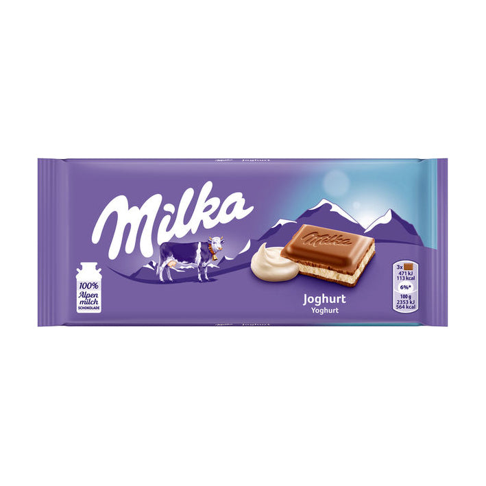 MILKA YOGURT CHOCOLATE 100G