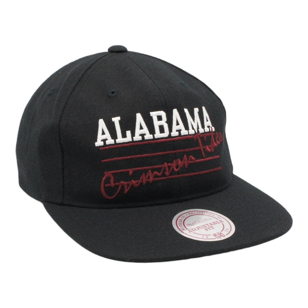 
                  
                    MITCHELL & NESS SNAPBACK HAT ONE SIZE ALABAMA CRIMSON TIDE BLACK
                  
                