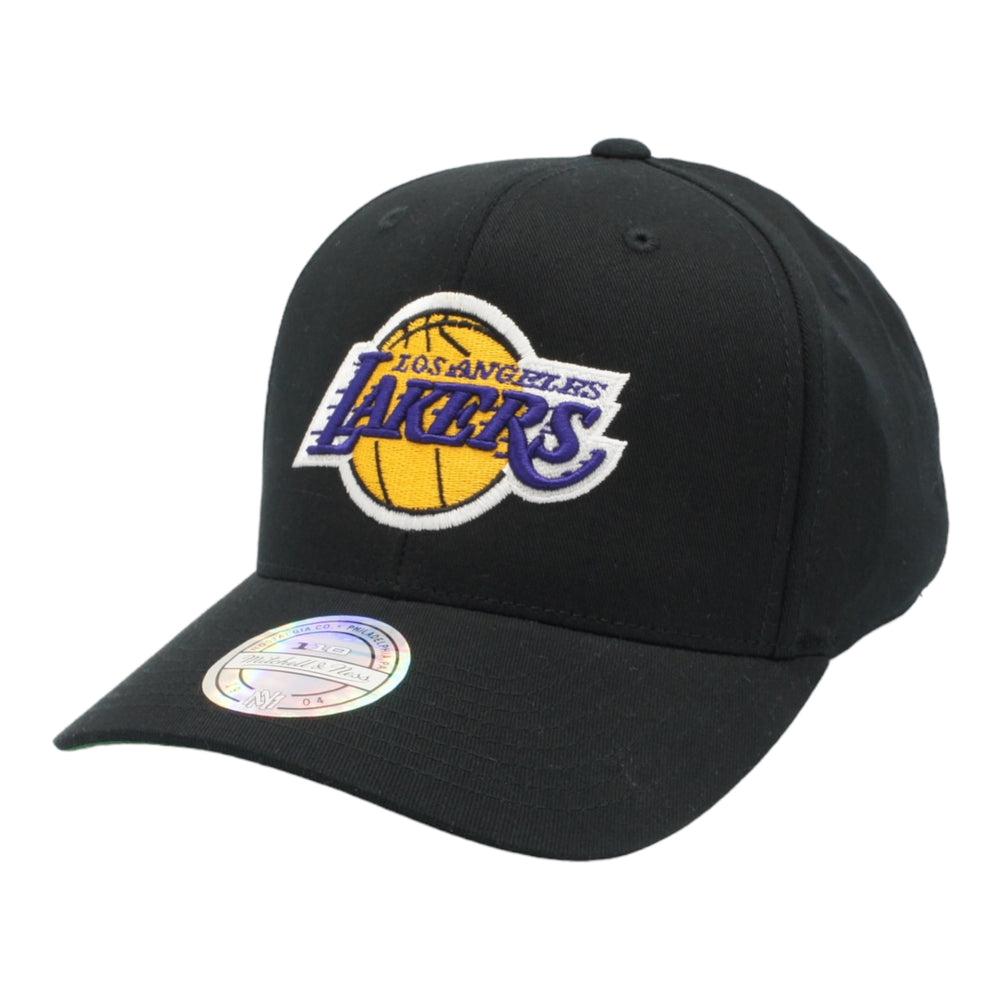 MITCHELL & NESS SNAPBACK HAT ONE SIZE LOS ANGELES LAKERS BLACK GREEN