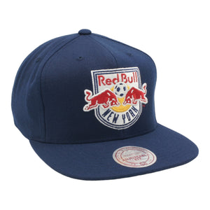 
                  
                    MITCHELL & NESS SNAPBACK HAT ONE SIZE - NEW YORK RED BULL NAVY
                  
                