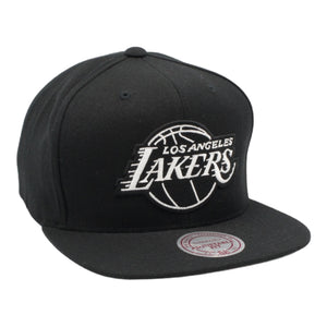 
                  
                    MITCHELL & NESS SNAPBACK HAT ONE SIZE - LOS ANGELES LAKERS BLACK GREY
                  
                