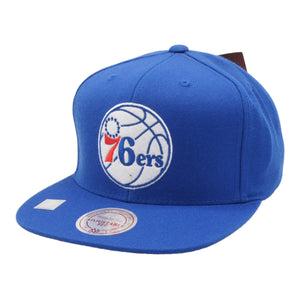 
                  
                    MITCHELL & NESS SNAPBACK HAT ONE SIZE - PHILADELPHIA 76ERS BLUE
                  
                