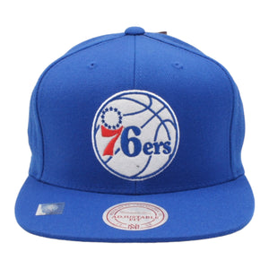 
                  
                    MITCHELL & NESS SNAPBACK HAT ONE SIZE - PHILADELPHIA 76ERS BLUE
                  
                