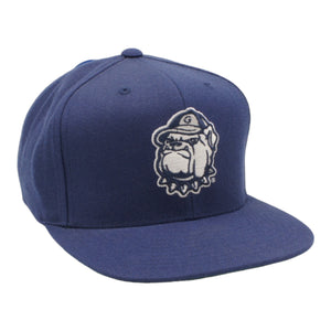 
                  
                    MITCHELL & NESS SNAPBACK HAT ONE SIZE - BULLDOG LOGO NAVY GREEN
                  
                