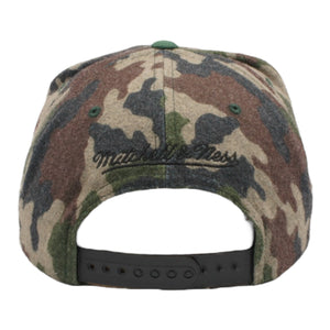 
                  
                    MITCHELL & NESS SNAPBACK HAT ONE SIZE - BOSTON CELTICS CAMO BLACK
                  
                