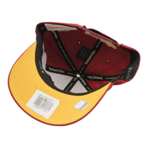 
                  
                    MITCHELL & NESS SNAPBACK HAT ONE SIZE - CLEVELAND CAVALIERS BURGUNDY YELLOW
                  
                