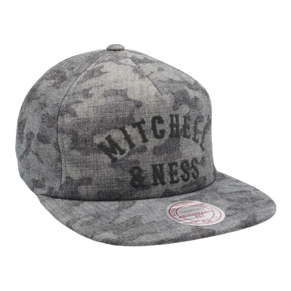 
                  
                    MITCHELL & NESS SNAPBACK HAT ONE SIZE - MITCHELL & NESS CAMO GREY
                  
                