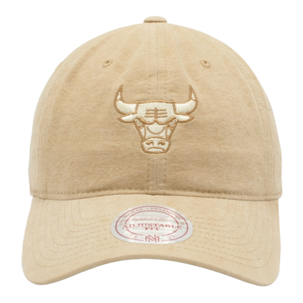 
                  
                    MITCHELL & NESS SNAPBACK HAT ONE SIZE - CHICAGO BULLS BEIGE GREEN
                  
                