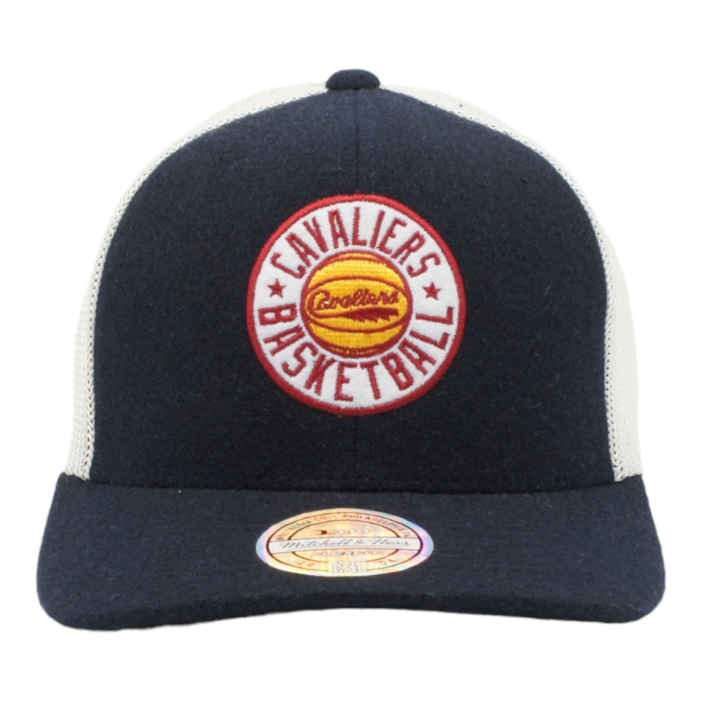 
                  
                    MITCHELL & NESS SNAPBACK HAT ONE SIZE - CLEVELAND CAVALIERS DARK NAVY OFF WHITE
                  
                