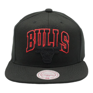 
                  
                    MITCHELL & NESS SNAPBACK HAT ONE SIZE - CHICAGO BULLS RED POP BLACK
                  
                