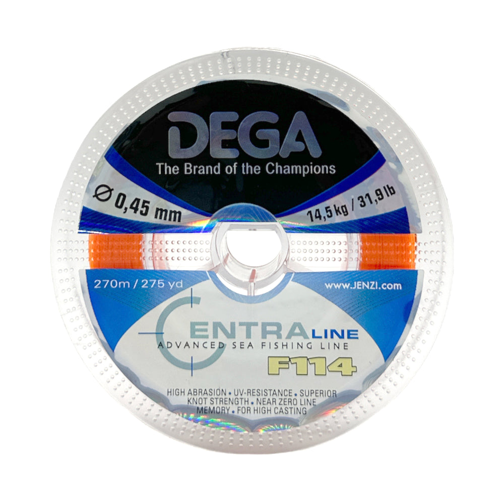 DEGA CENTRA LINE FLUO/ORANGE F114 - 270m / 0.45mm