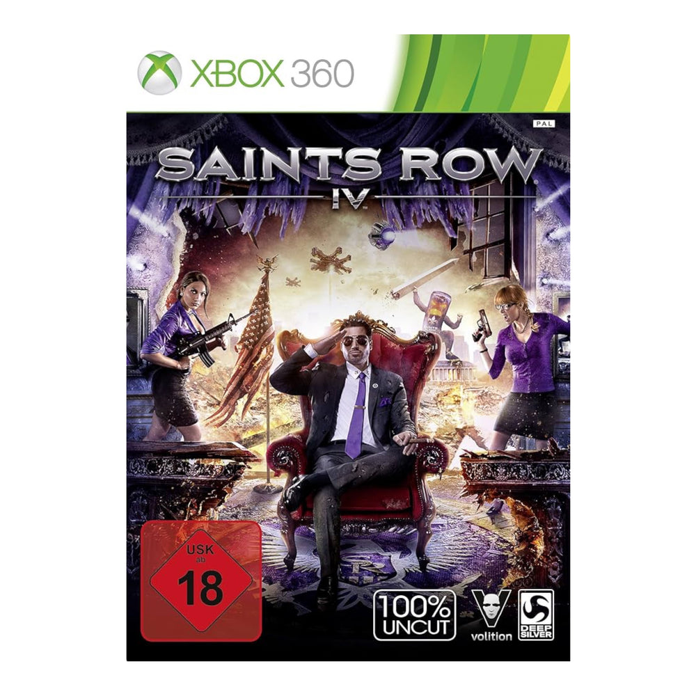 SAINTS ROW IV XBOX 360 PRE-OWNED