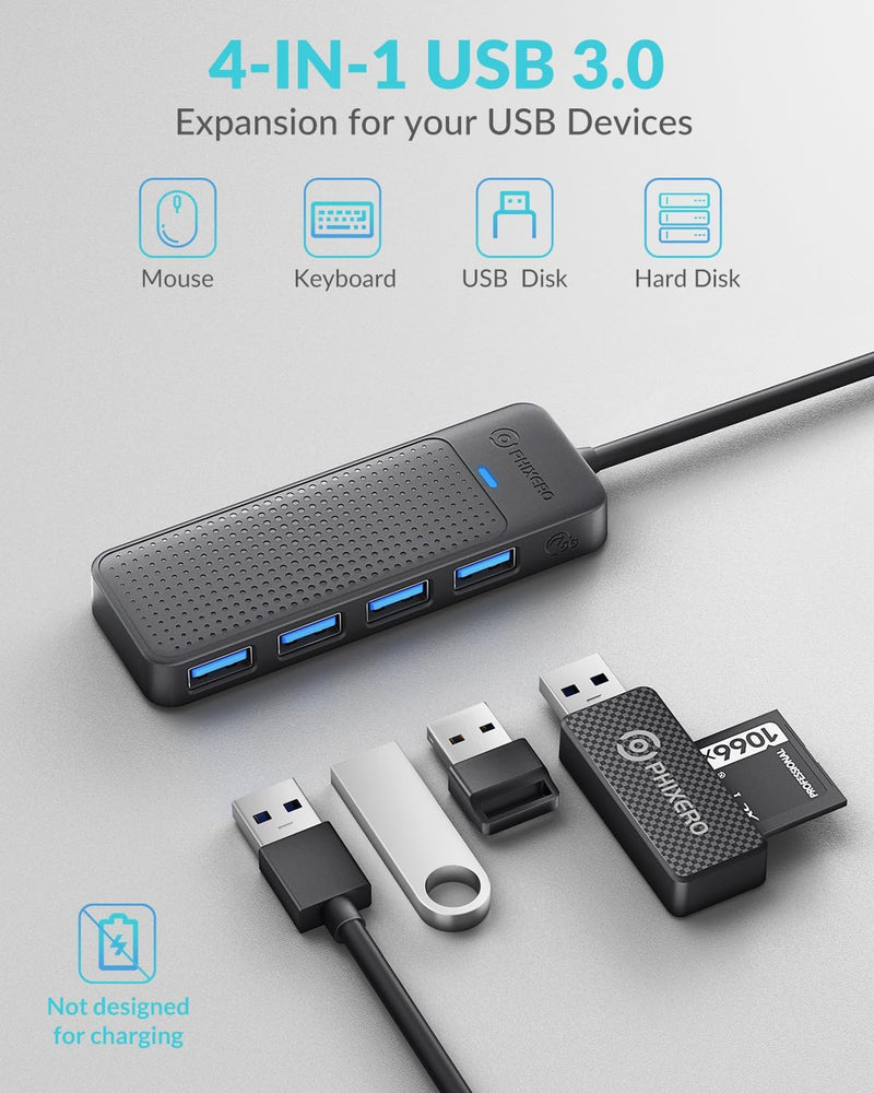 
                  
                    PHIXERO 4-1 USB 3.0 HUB
                  
                