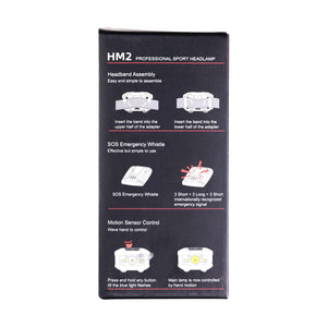 
                  
                    KLARUS HM2 270 Lumens COMPACT DUAL LED MOTION CONTROLLED HEADLAMP
                  
                
