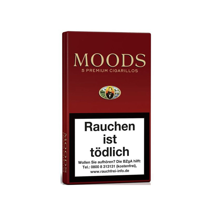 MOODS PREMIUM CIGARILLOS WITHOUT FILTER 5 PCS