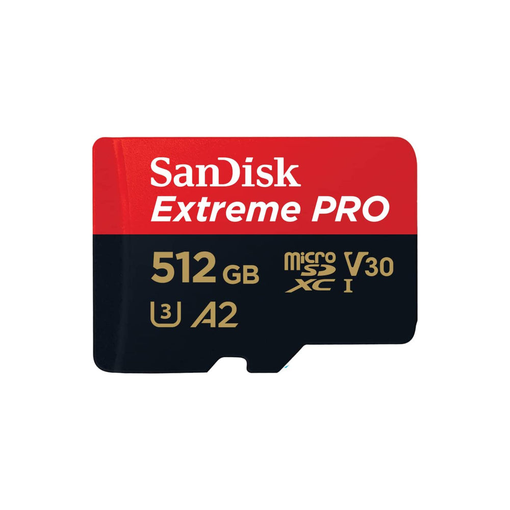 SANDISK EXTREME PRO MICROSDXC UHS-I WITH ADAPTER 512GB