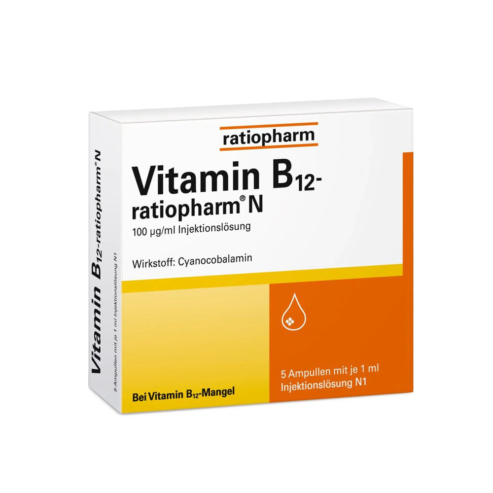 RATIOPHARM VITAMIN B12 INJECTABLE AMPULES
