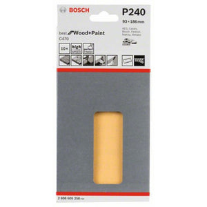 
                  
                    BOSCH SANDING SHEET WOOD & PAINT P240
                  
                