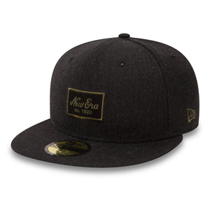 
                  
                    NEW ERA SCRIPT HEATHER BLACK 59FIFTY FITTED
                  
                