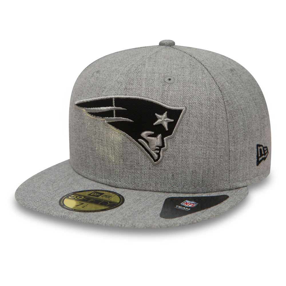 NEW ERA NEW ENGLAND PATRIOTS HEATHER 59FIFTY FITTED