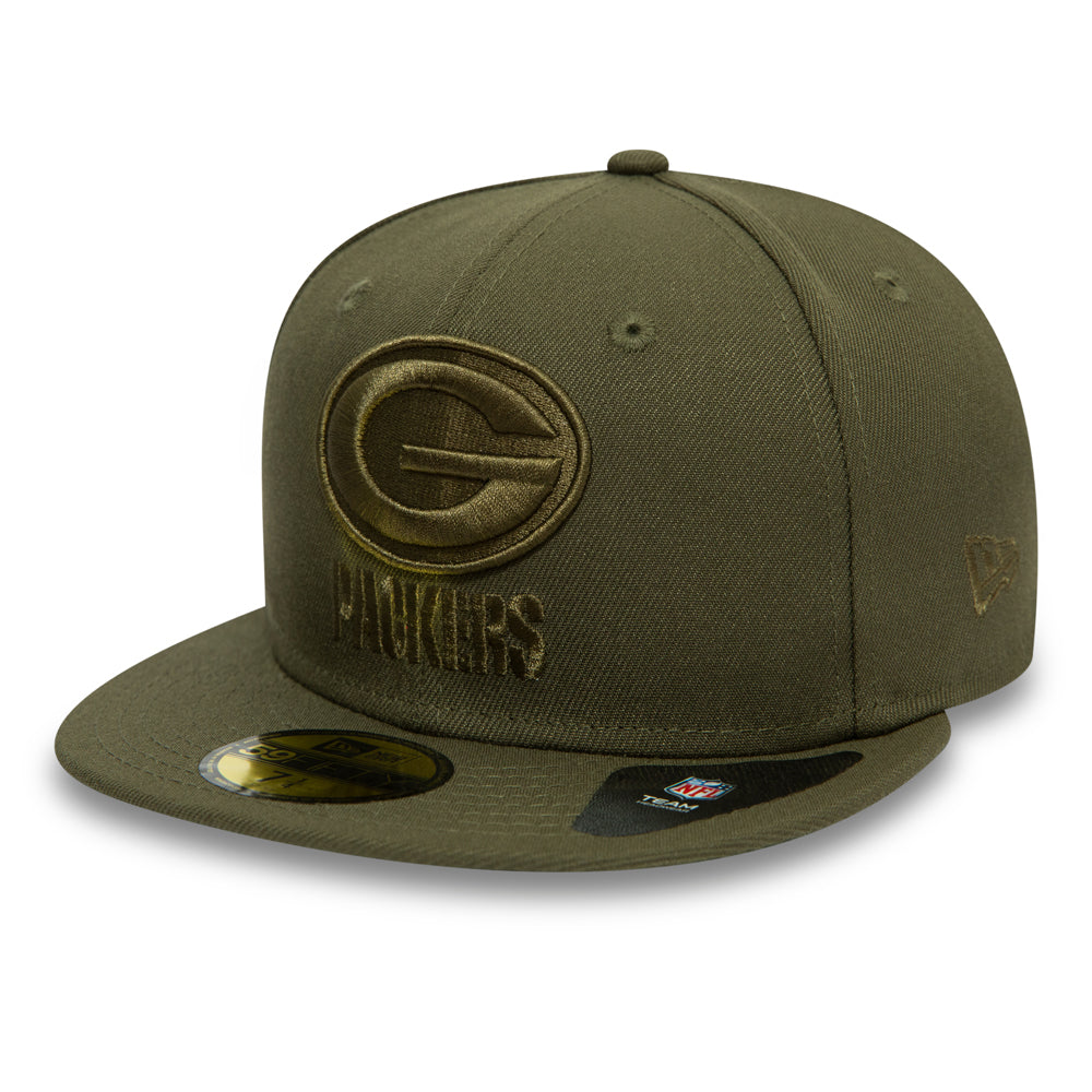 NEW ERA GREEN BAY PACKER POLY TONE 59FIFTY FITTED