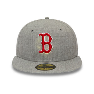 Boston Red Sox New Era Hat 59 Fifty Wool Fitted Baseball Cap Red Size 8
