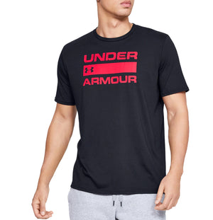 
                  
                    UNDER ARMOUR MENS LOGO TEE BLACK RED
                  
                