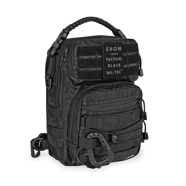 MIL-TEC ONE STRAP ASSAULT PACK S TACTICAL BLACK – Harbor Shop Hamburg