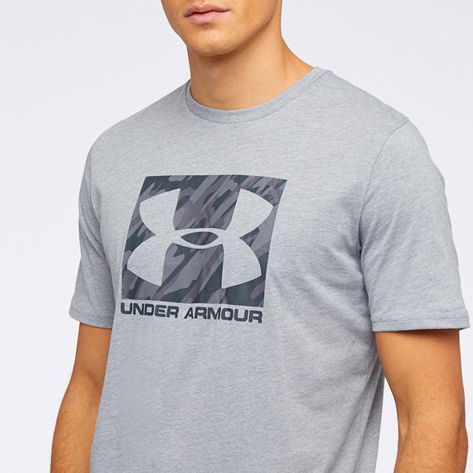 
                  
                    UNDER ARMOUR MENS LOGO TEE GREY DARK GREY
                  
                