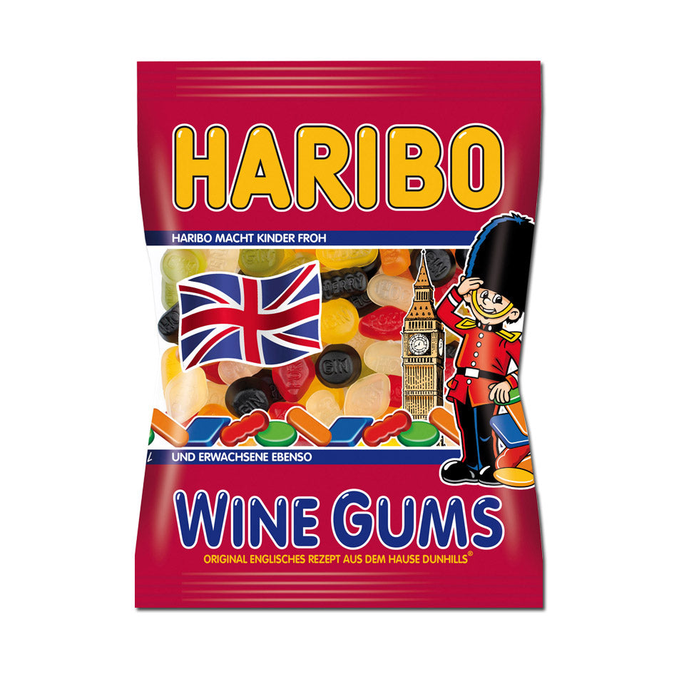 HARIBO WINE GUMS 200G – Harbor Shop Hamburg