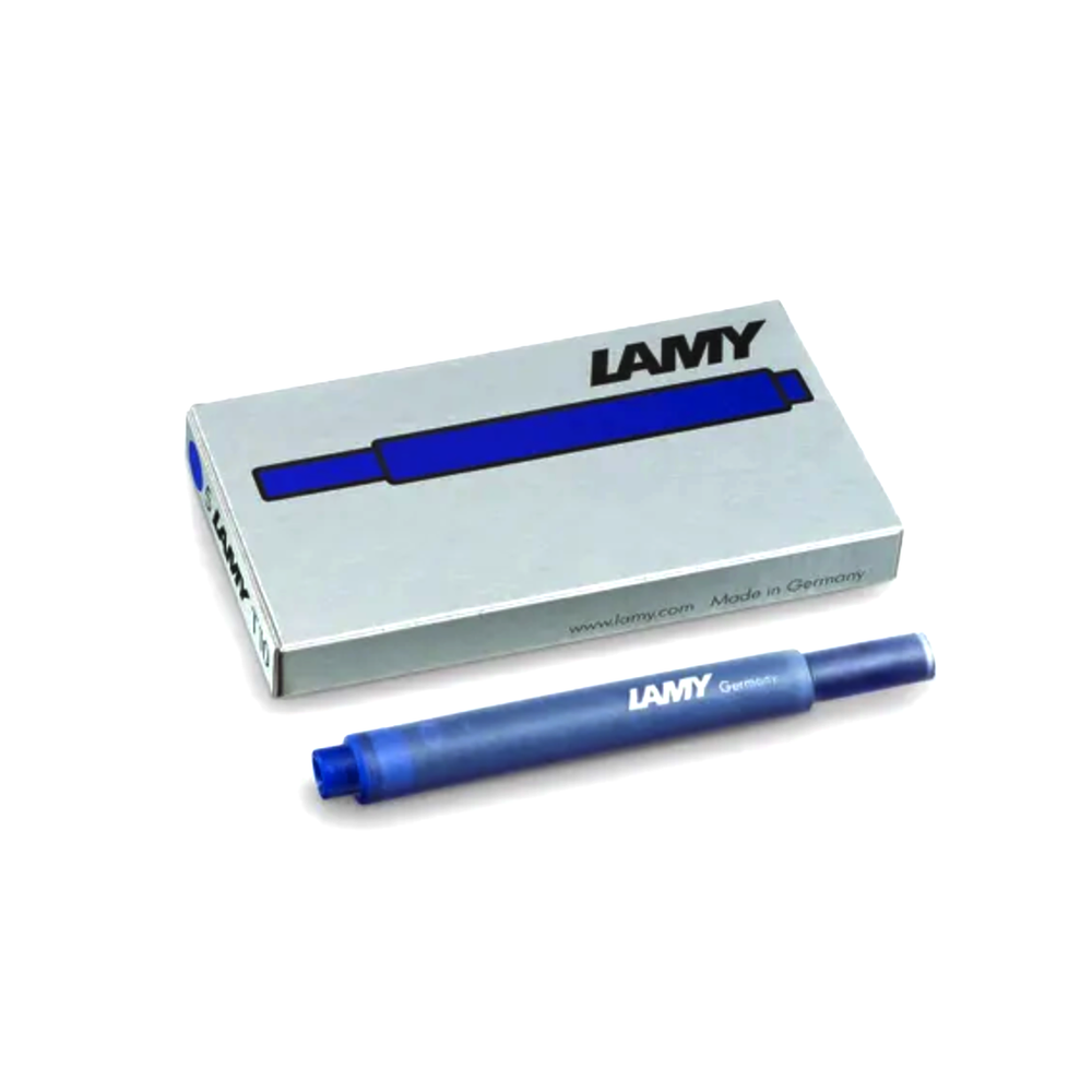 LAMY INK CARTRIDGES T10 BLUE 5PCS