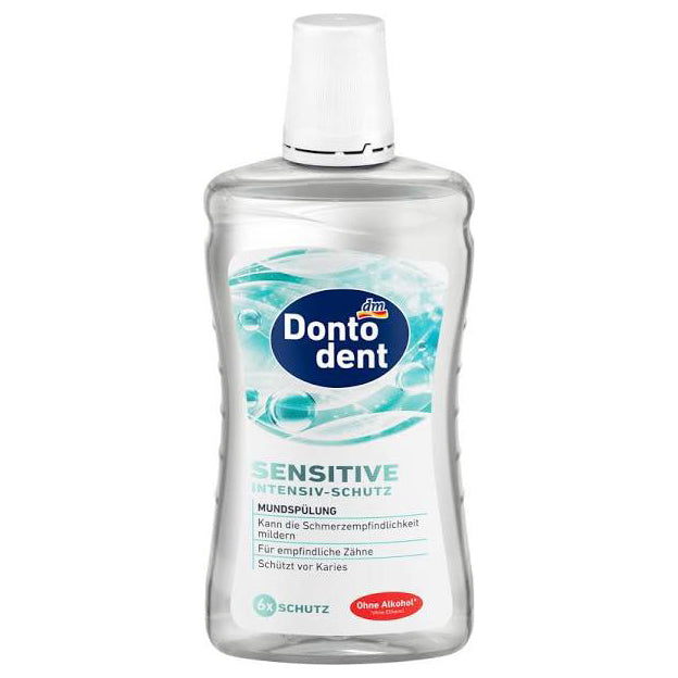 DONTODENT MOUTH WASH SENSITIVE + INTENSIVE CARE 500ML