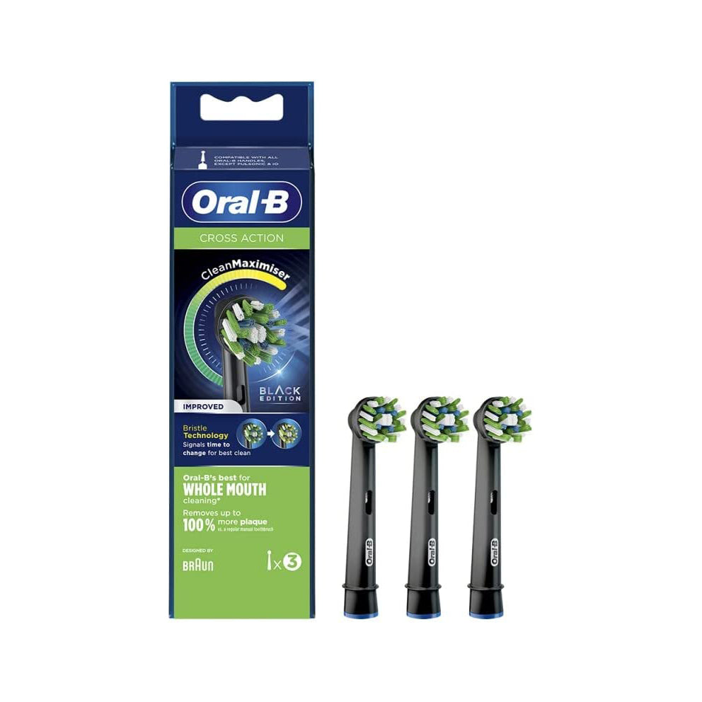 ORAL-B VITALITY PRO ELECTRIC TOOTHBRUSH SUBSTITUTE HEADS 3 PCS.