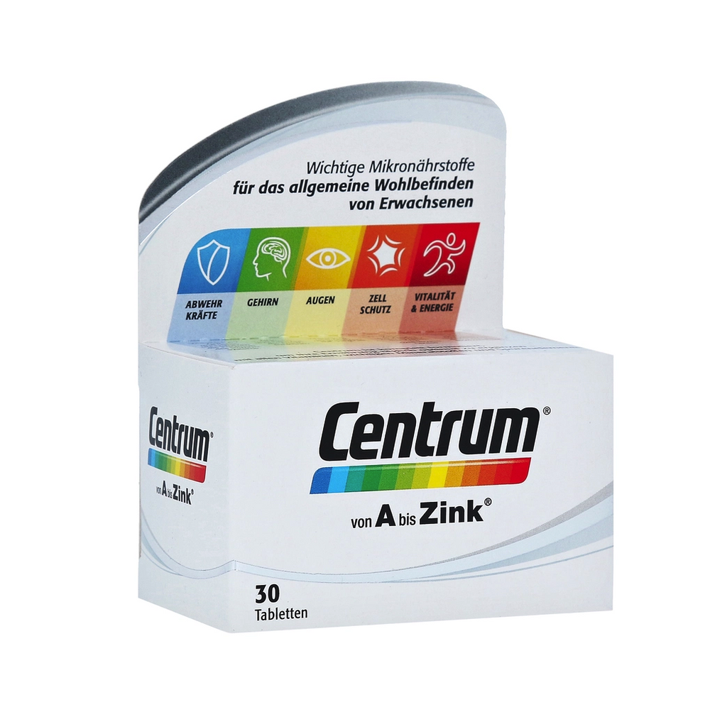 
                  
                    CENTRUM FROM A TO ZINK 30 TABLETS
                  
                
