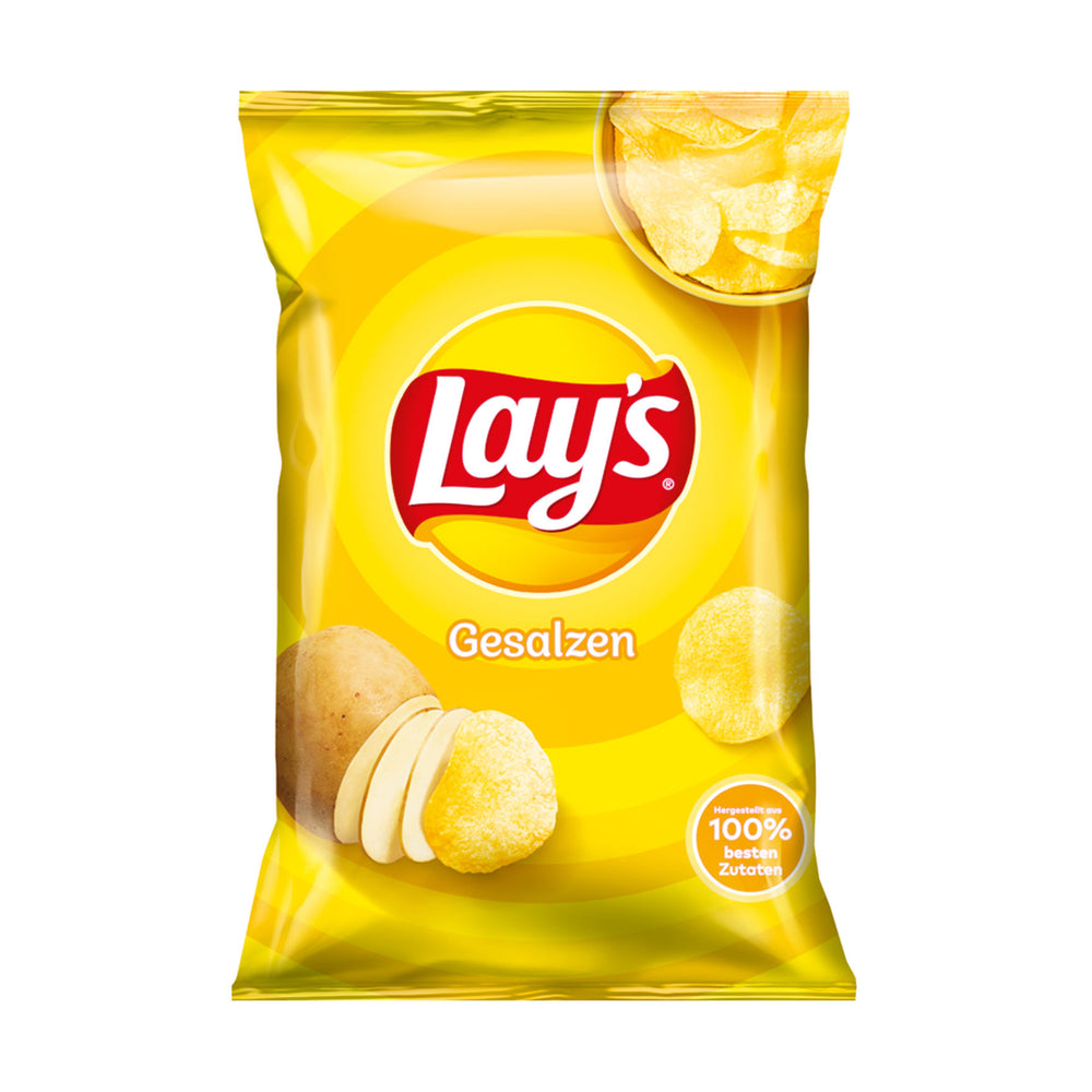 LAYS CHIPS SALTED 150g