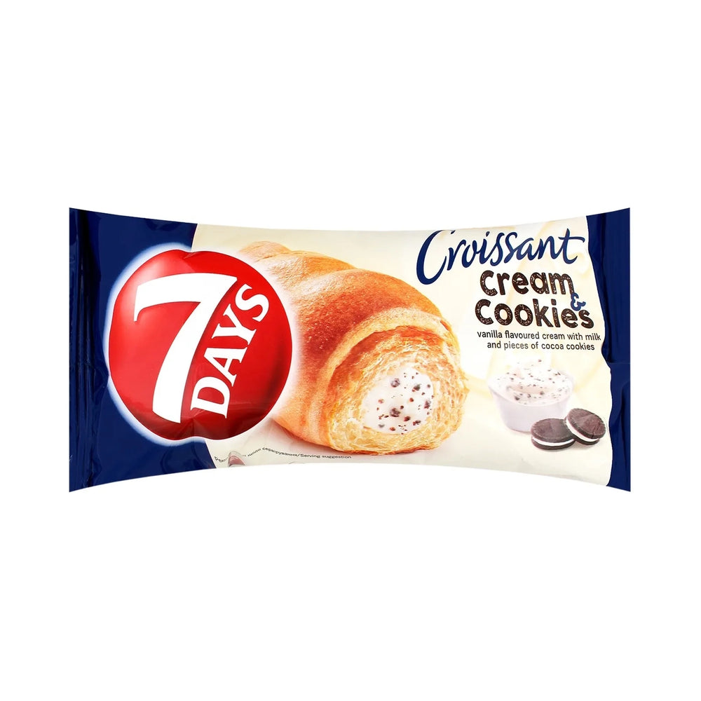 7 DAYS CROISASANT WITH CREME COOKIE FILLING OREO STYLE 65G