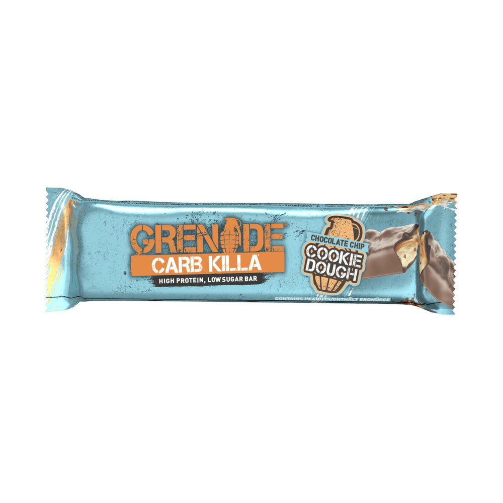 GRENADE CARB KILLA HIGH PROTEIN BAR CHOCOLATE CHIP COOKIE DOUGH 60G