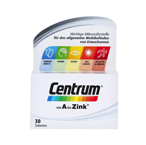 
                  
                    CENTRUM FROM A TO ZINK 30 TABLETS
                  
                